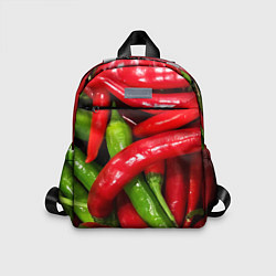 Детский рюкзак Жгучие перцы, цвет: 3D-принт