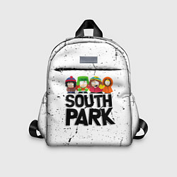 Детский рюкзак Южный парк мультфильм - персонажи South Park, цвет: 3D-принт