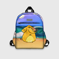 Детский рюкзак Желтый слон, цвет: 3D-принт