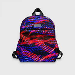 Детский рюкзак Neon vanguard pattern 2022, цвет: 3D-принт