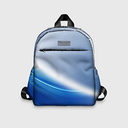 Детский рюкзак Цифровая волна, цвет: 3D-принт
