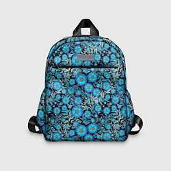 Детский рюкзак Поле синих цветов