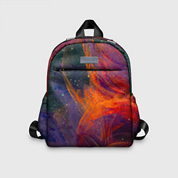 Детский рюкзак Разноцветный абстрактный дым