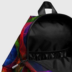 Детский рюкзак Абстрактная мультивселенная паттерн Abstraction, цвет: 3D-принт — фото 2
