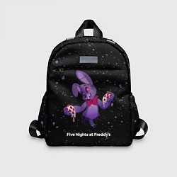 Детский рюкзак ФНАФ - БОННИ с пиццей Брызги, цвет: 3D-принт