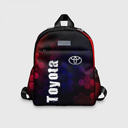 Детский рюкзак ТОЙОТА Toyota Графика, цвет: 3D-принт