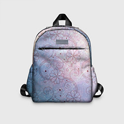 Детский рюкзак Градиентный вьюнок, цвет: 3D-принт