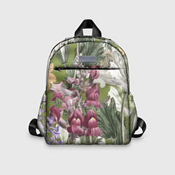 Детский рюкзак Цветы Ностальгический Весенний Узор, цвет: 3D-принт