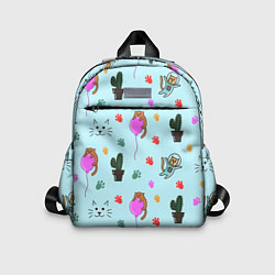 Детский рюкзак ИГРИВЫЕ КОТЯТА, цвет: 3D-принт