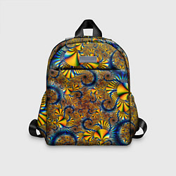 Детский рюкзак FRACTAL COLOR PATTERN, цвет: 3D-принт