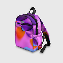 Детский рюкзак Абстрактная красочная композиция Лето Abstract col, цвет: 3D-принт — фото 2