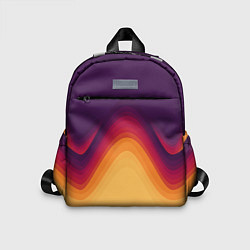 Детский рюкзак Волны песка и лавы, цвет: 3D-принт