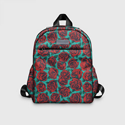 Детский рюкзак Розы тату, цвет: 3D-принт