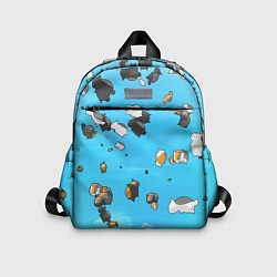 Детский рюкзак Летающие котики Екаи Тетрадь дружбы Нацумэ, цвет: 3D-принт