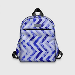 Детский рюкзак Динамичный летний узор Зигзаг, цвет: 3D-принт