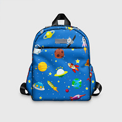 Детский рюкзак SPACE OBJECTS, цвет: 3D-принт