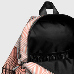 Детский рюкзак Hexagon Minimal, цвет: 3D-принт — фото 2
