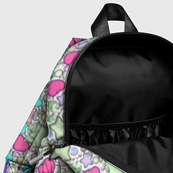 Детский рюкзак 3D узор с бусами и стразами, цвет: 3D-принт — фото 2