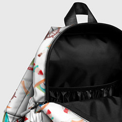 Детский рюкзак Marine theme texture, цвет: 3D-принт — фото 2