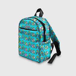 Детский рюкзак RAINBOW AND CUBE, цвет: 3D-принт — фото 2