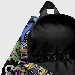 Детский рюкзак Милые и веселые монстры, цвет: 3D-принт — фото 2