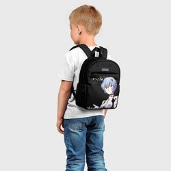 Детский рюкзак АЯНАМИ РЕЙ ЕВА-00 ЕВАНГЕЛИОН, цвет: 3D-принт — фото 2