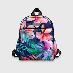 Детский рюкзак Яркие тропические цветы Лето