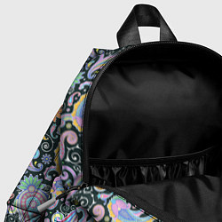 Детский рюкзак Узоры Роспись Орнамент, цвет: 3D-принт — фото 2