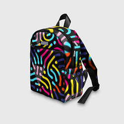 Детский рюкзак Красочный авангардный паттерн, цвет: 3D-принт — фото 2