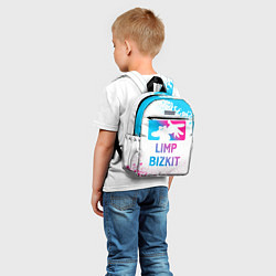 Детский рюкзак Limp Bizkit Neon Gradient, цвет: 3D-принт — фото 2