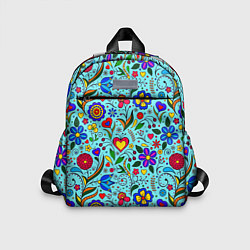 Детский рюкзак FLOWER PALETTE, цвет: 3D-принт