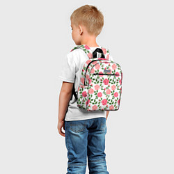 Детский рюкзак SOFT PINK ROSES, цвет: 3D-принт — фото 2