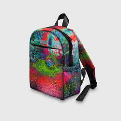 Детский рюкзак Pointillism Art Fashion trend, цвет: 3D-принт — фото 2