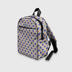 Детский рюкзак Круги Геометрические паттерны, цвет: 3D-принт — фото 2