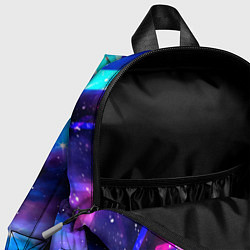 Детский рюкзак Ford Неоновый Космос, цвет: 3D-принт — фото 2