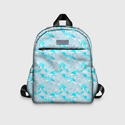 Детский рюкзак Дельфины в океане, цвет: 3D-принт