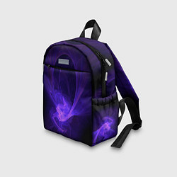 Детский рюкзак Неоновые фракталы, цвет: 3D-принт — фото 2