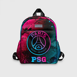 Детский рюкзак PSG - neon gradient, цвет: 3D-принт