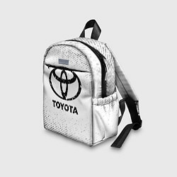 Детский рюкзак Toyota с потертостями на светлом фоне, цвет: 3D-принт — фото 2