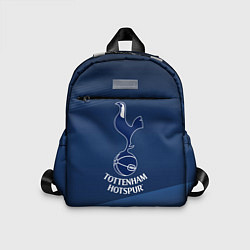 Детский рюкзак Tottenham hotspur Синяя абстракция, цвет: 3D-принт