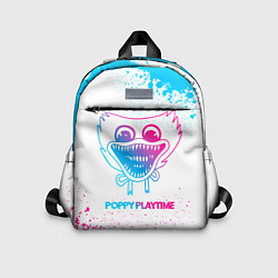 Детский рюкзак Poppy Playtime neon gradient style, цвет: 3D-принт