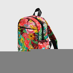 Детский рюкзак Multicolour of flowers, цвет: 3D-принт — фото 2