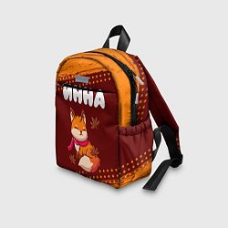 Детский рюкзак Инна осенняя лисичка, цвет: 3D-принт — фото 2
