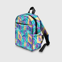 Детский рюкзак Узоры капельки, цвет: 3D-принт — фото 2