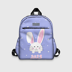 Детский рюкзак Кролик - символ 2023 года, цвет: 3D-принт