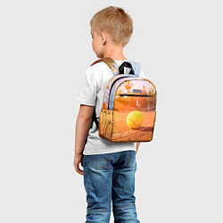 Детский рюкзак Теннис - рассвет, цвет: 3D-принт — фото 2