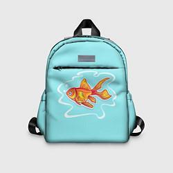 Детский рюкзак Загадай желание: Золотая рыбка, цвет: 3D-принт