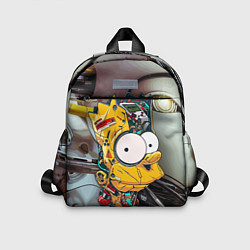 Детский рюкзак Башка Барта Симпсона - Robopunk, цвет: 3D-принт