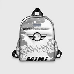 Детский рюкзак Mini speed шины на светлом: символ, надпись, цвет: 3D-принт