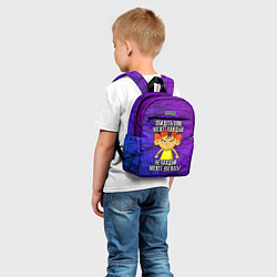 Детский рюкзак Обидеть Олю может каждый, не каждый может убежать, цвет: 3D-принт — фото 2